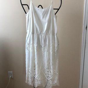 White summer dress